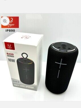 Iphoenix IP-890 Wireless BT Portable FM Radio USB SD Water Resistant Speaker